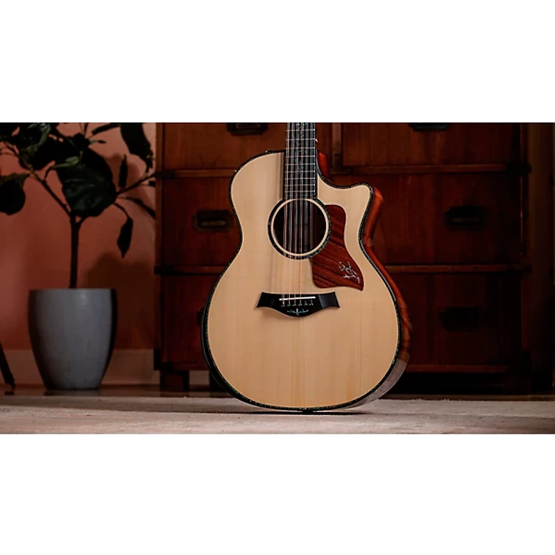 Taylor PS54ce 12-String Grand Auditorium Acoustic Electric Guitar Shaded Edge Burst