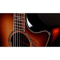 Taylor 814ce Adirondack Spruce Builder's Edition Grand Auditorium Acoustic-Electric Guitar Shaded Edge Burst