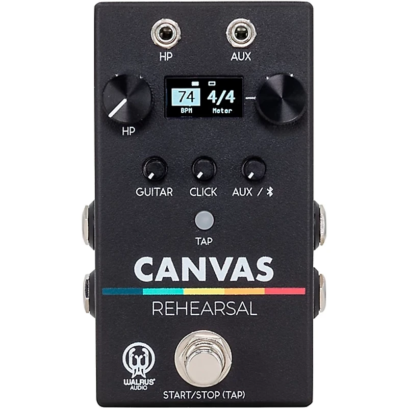 Walrus Audio Canvas Rehearsal Pedal Black