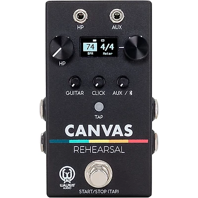 Walrus Audio Canvas Rehearsal Pedal Black