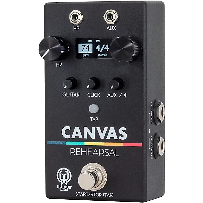 Walrus Audio Canvas Rehearsal Pedal Black