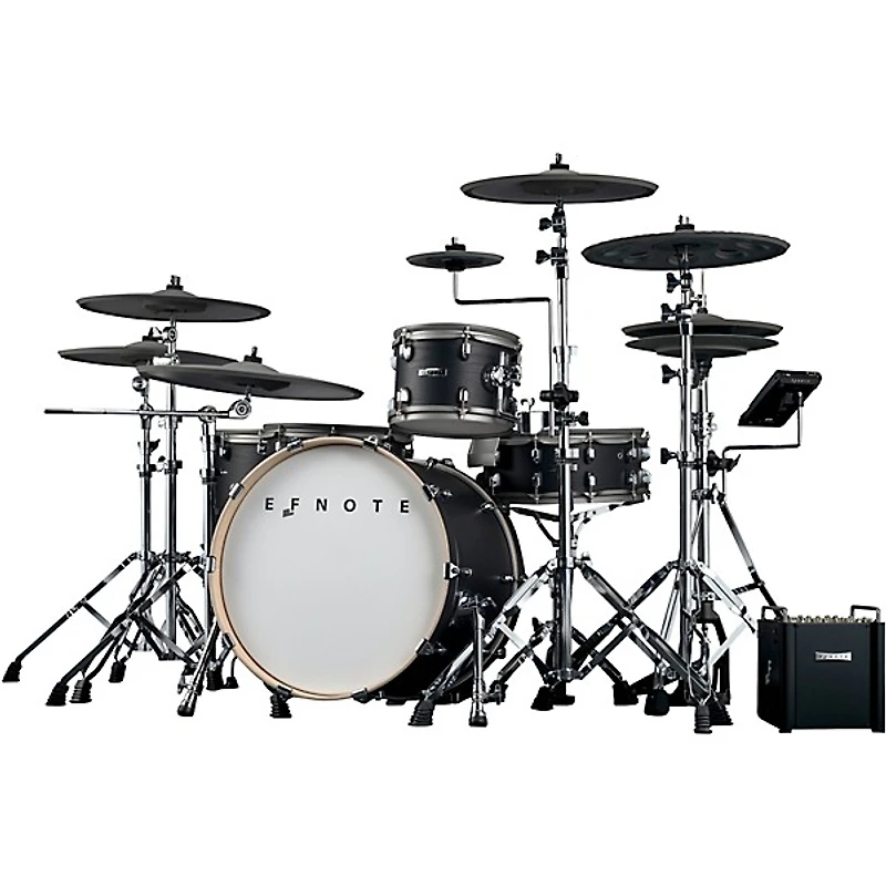 EFNOTE PRO 703X Special Electronic Drum Kit Black Oak Wrap