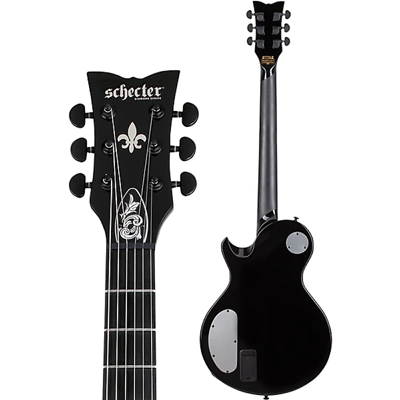 Schecter Guitar Research Solo-II Przym Palladium Electric Guitar Gloss Black