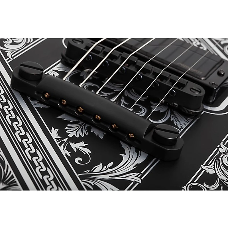 Schecter Guitar Research Solo-II Przym Palladium Electric Guitar Gloss Black