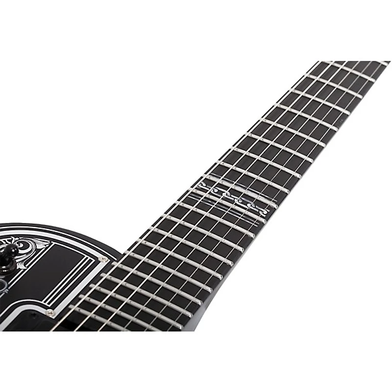 Schecter Guitar Research Solo-II Przym Palladium Electric Guitar Gloss Black