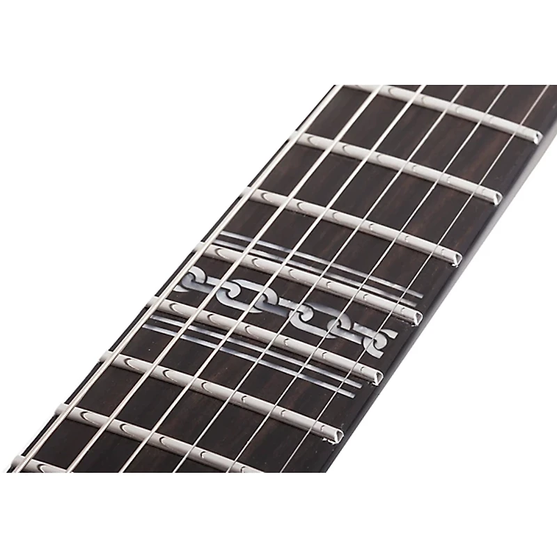 Schecter Guitar Research V-1 Przym Palladium Electric Guitar Gloss Black