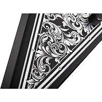 Schecter Guitar Research V-1 Przym Palladium Electric Guitar Gloss Black