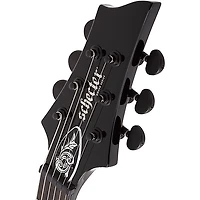 Schecter Guitar Research V-1 Przym Palladium Electric Guitar Gloss Black