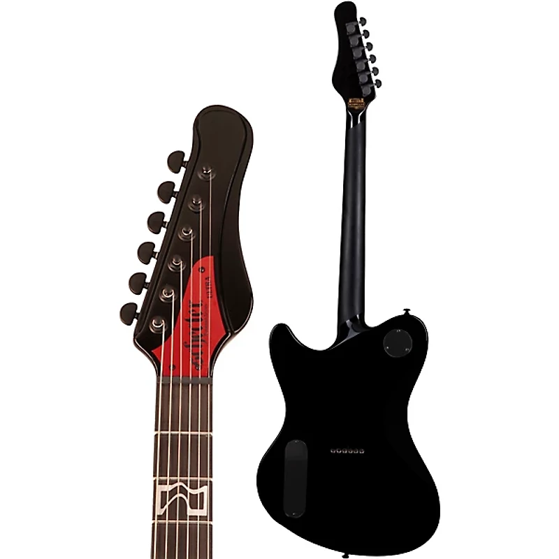 Schecter Guitar Research Ultra Przym Mercury Rose Electric Guitar Gloss Black