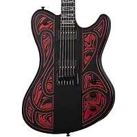 Schecter Guitar Research Ultra Przym Mercury Rose Electric Guitar Gloss Black