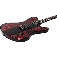 Schecter Guitar Research Ultra Przym Mercury Rose Electric Guitar Gloss Black