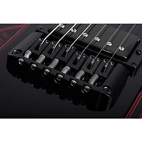 Schecter Guitar Research Ultra Przym Mercury Rose Electric Guitar Gloss Black