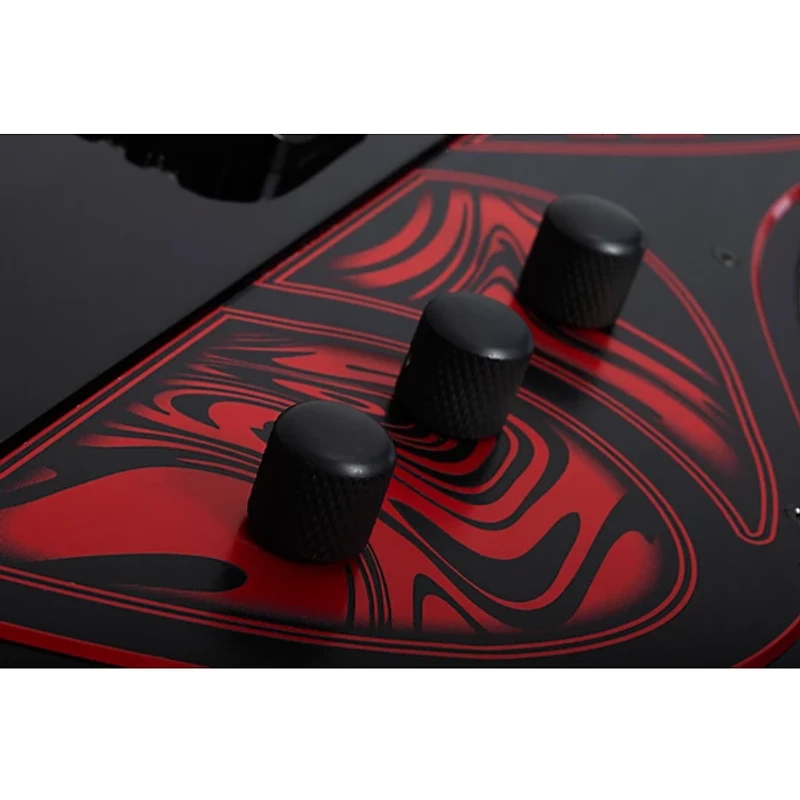 Schecter Guitar Research Ultra Przym Mercury Rose Electric Guitar Gloss Black