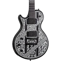 Schecter Guitar Research Solo-II Przym Palladium Left Handed Electric Guitar Gloss Black