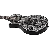 Schecter Guitar Research Solo-II Przym Palladium Left Handed Electric Guitar Gloss Black