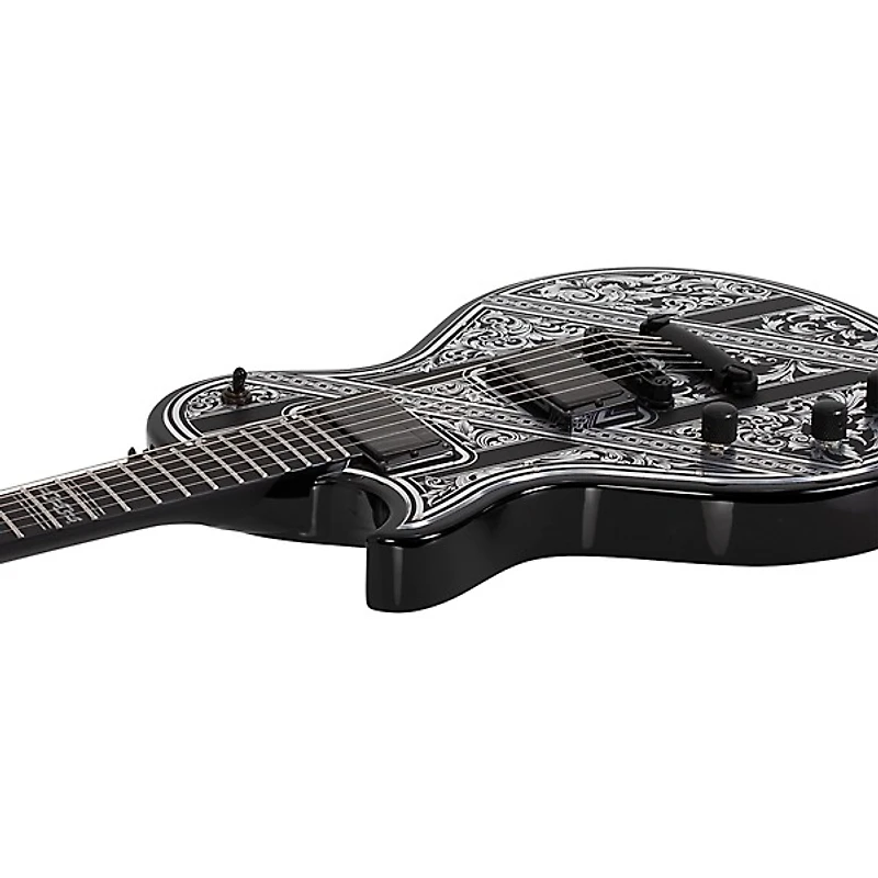 Schecter Guitar Research Solo-II Przym Palladium Left Handed Electric Guitar Gloss Black