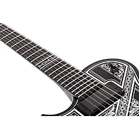 Schecter Guitar Research Solo-II Przym Palladium Left Handed Electric Guitar Gloss Black