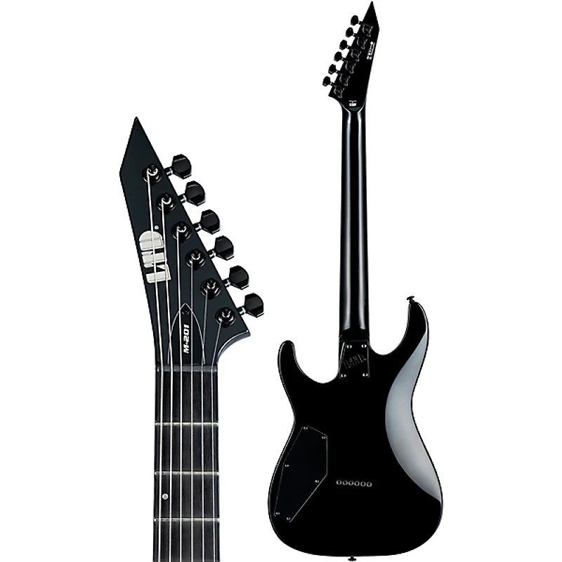 ESP LTD M-201 Baritone HT Electric Guitar Black
