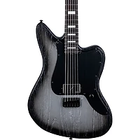 ESP LTD XJ-1 Baritone Electric Guitar Silver Blast