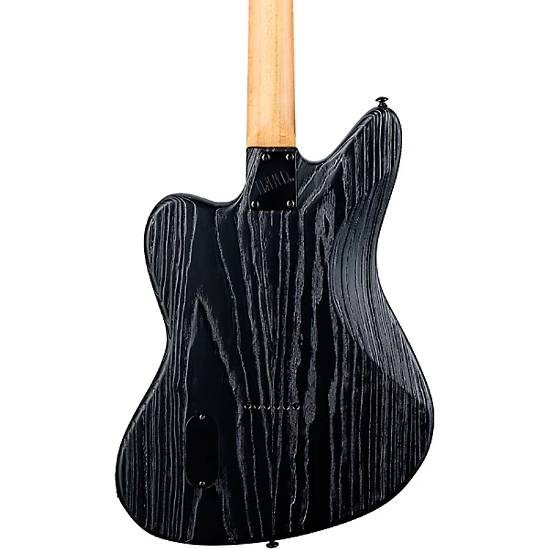 ESP LTD XJ-1 Baritone Electric Guitar Silver Blast