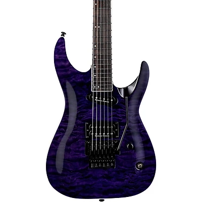 ESP LTD Andy La Rocque ALR-II Electric Guitar See-Thru Purple
