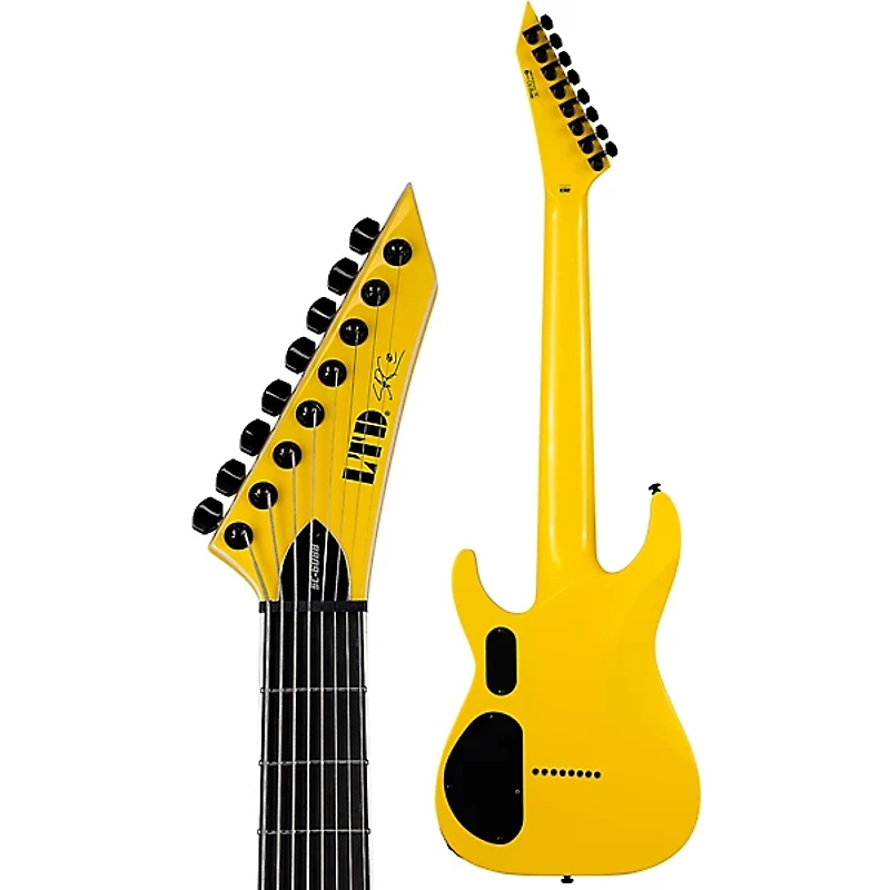 ESP LTD Stephen Carpenter SC-608 8-String Baritone Electric Guitar Yellow