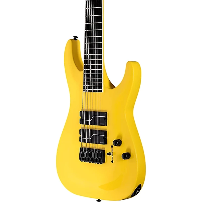 ESP LTD Stephen Carpenter SC-608 8-String Baritone Electric Guitar Yellow