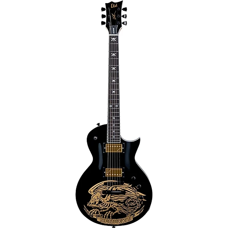 ESP LTD Will Adler WA-Warbird Electric Guitar Black & Gold