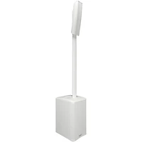QSC KC12 12" 3,000W Active 3-Way Column Speaker Pair With Cables - White