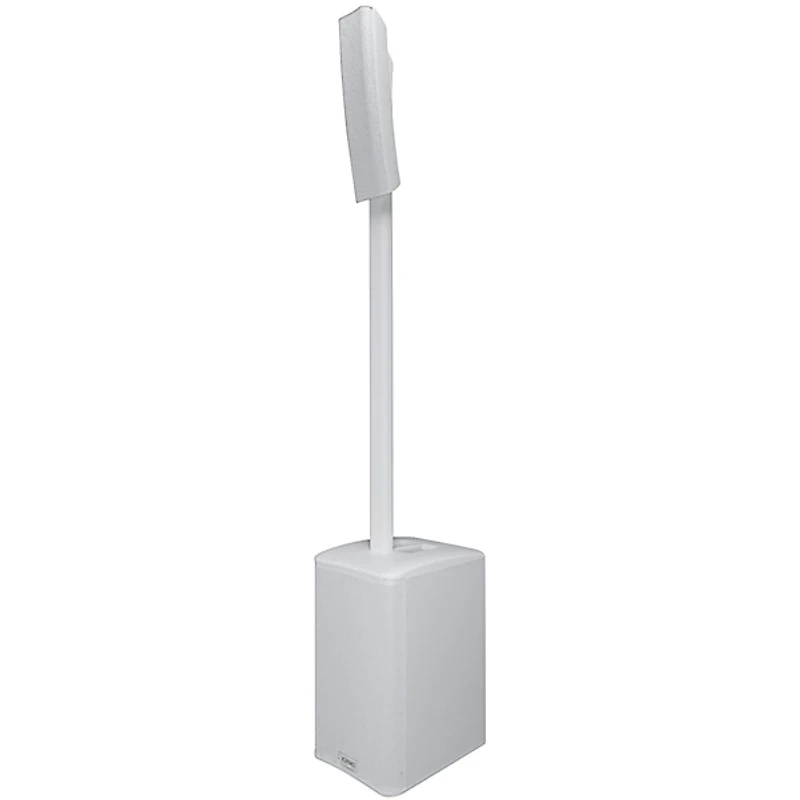 QSC KC12 12" 3,000W Active 3-Way Column Speaker Pair With Cables - White