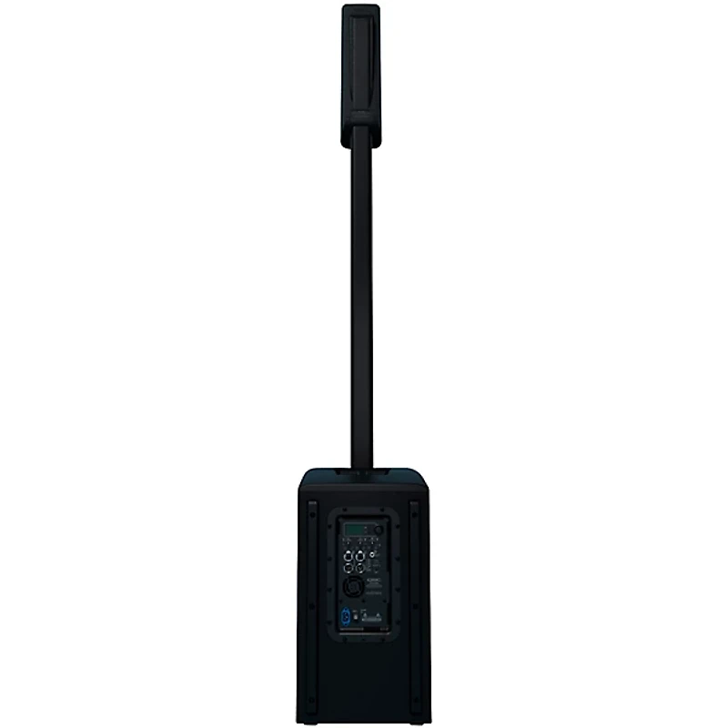 QSC KC12 Active 3-Way Column Speaker Pair With Cables, Black