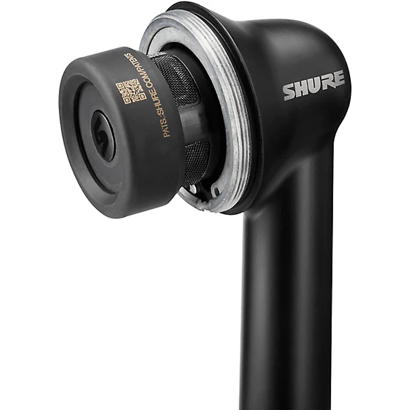 Shure Nexadyne Tom Mic, XLR, Black Black
