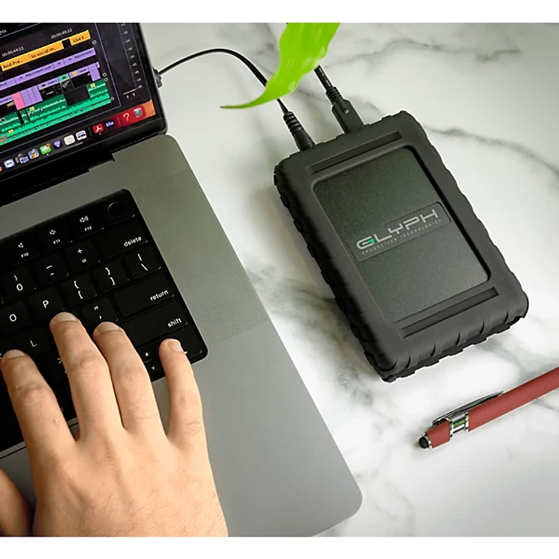 Glyph 7.6 TB Blackbox Plus U.2 USB 3.2 Gen 2 External SSD