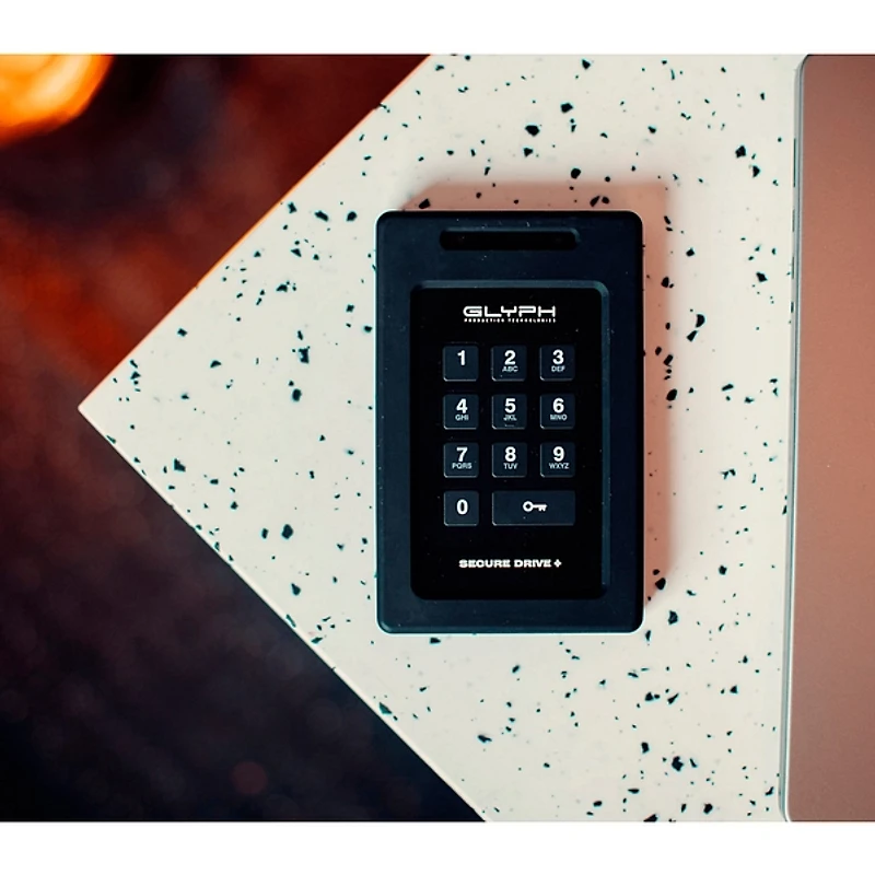 Glyph SecureDrive+ Professional Encrypted Hard Drive with Keypad