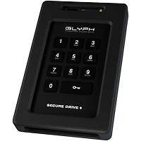Glyph SecureDrive+ Professional Encrypted SSD with Keypad
