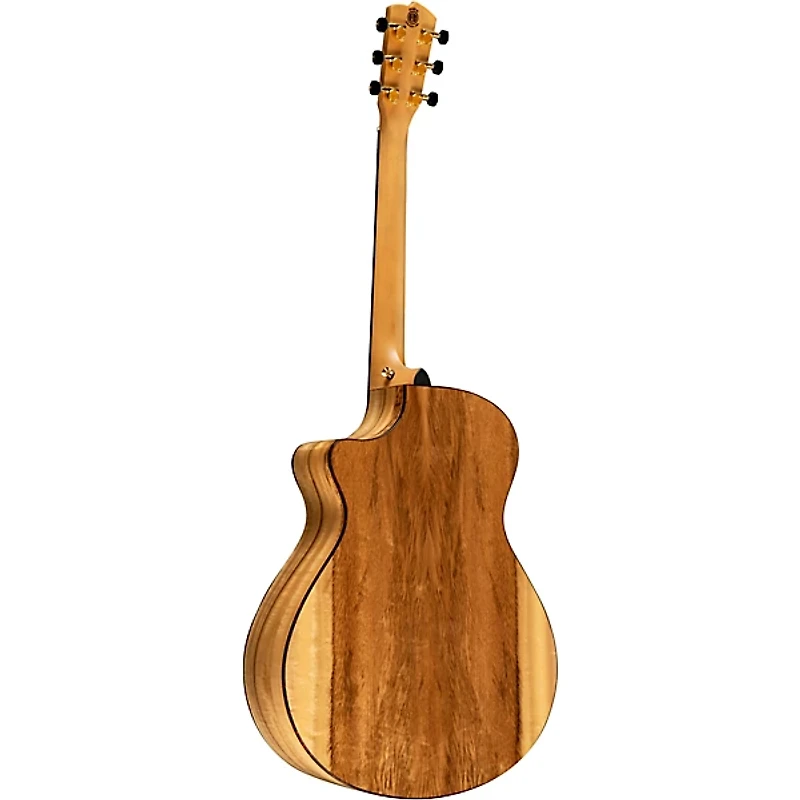 Breedlove Oregon All Solid Myrtlewood Special-Edition Dreadnought Concerto Acoustic-Electric Guitar Natural