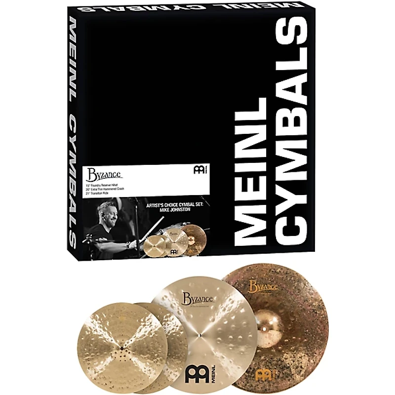 MEINL Byzance Artists Choice Cymbal Set: Mike Johnston