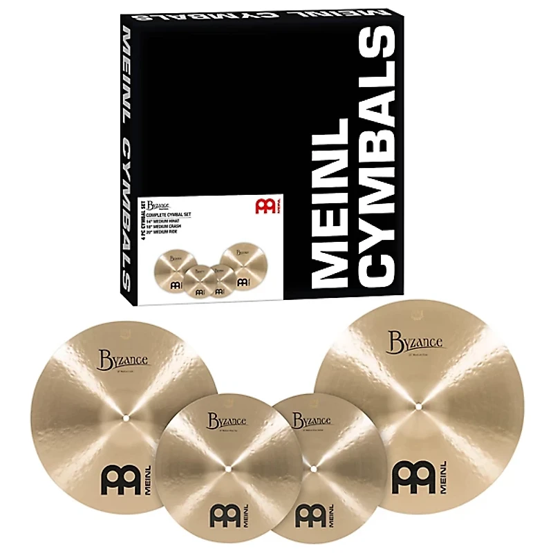 MEINL Byzance Traditional Complete Cymbal Set #1