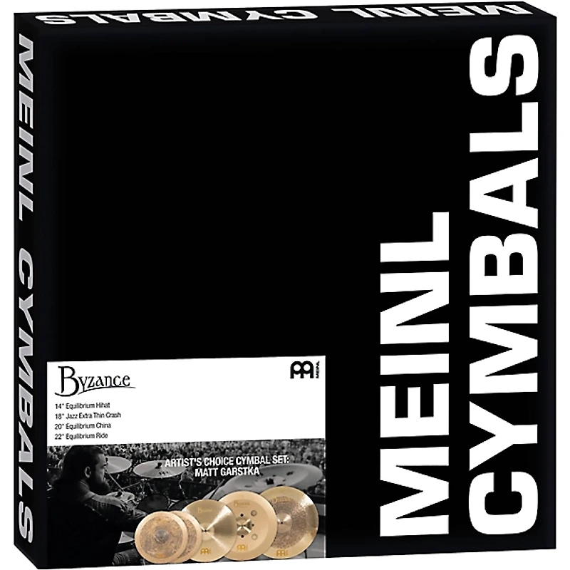 MEINL Byzance Artists Choice Cymbal Set: Matt Garstka