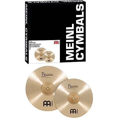 MEINL Byzance Traditional Crash Pack, 18" & 20"