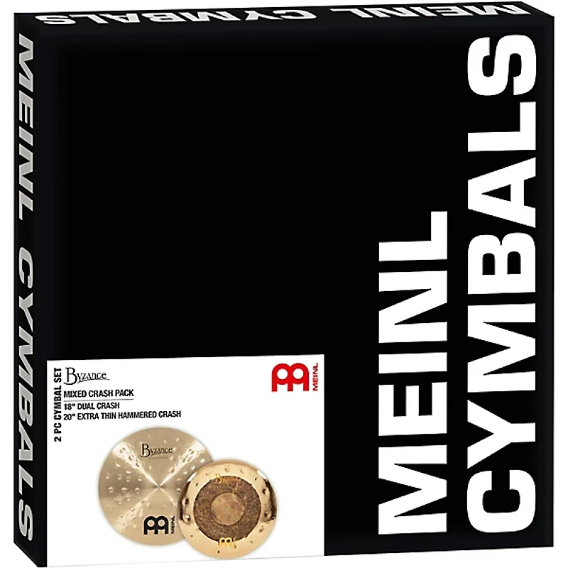MEINL Byzance Mixed Set Crash Cymbal Pack