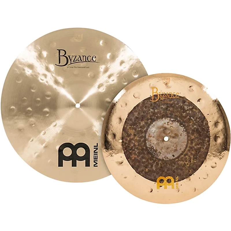 MEINL Byzance Mixed Set Crash Cymbal Pack, 16" & 18"