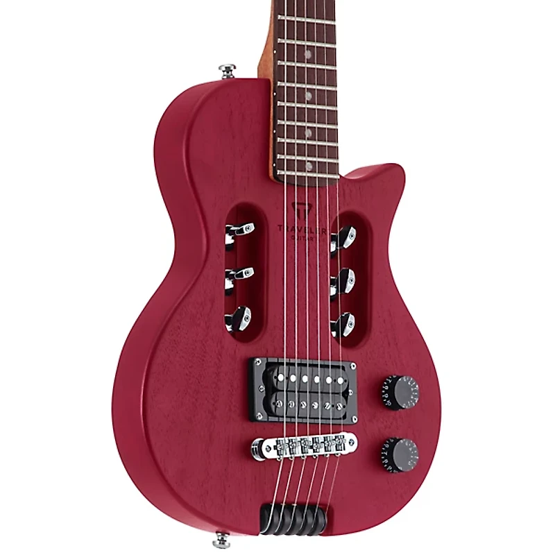 Traveler Guitar EG-1 Studio Electric Guitar Satin Red
