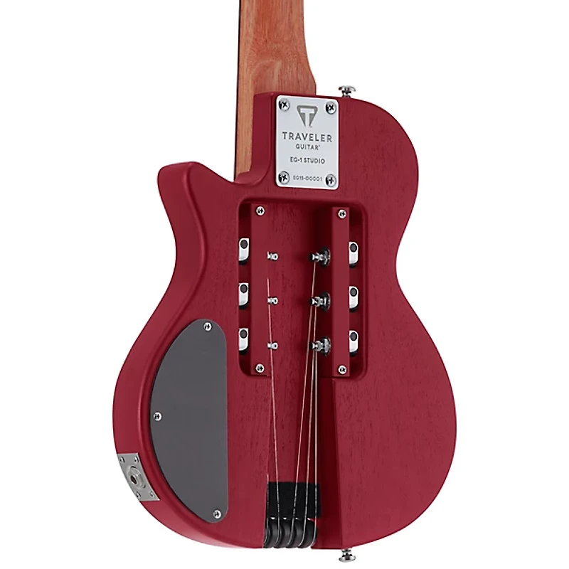 Traveler Guitar EG-1 Studio Electric Guitar Satin Red