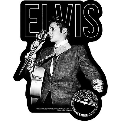 C&D Visionary Elvis Presley Solo Live Vinyl Sticker