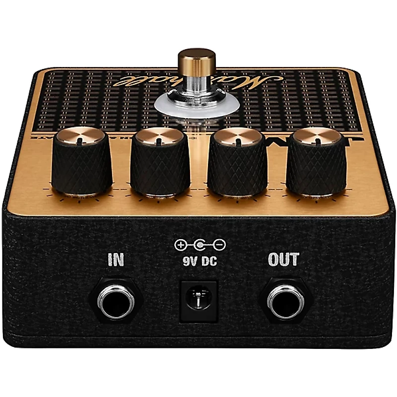 Marshall JVM Distortion and Overdrive Effects Pedal Black and Gold