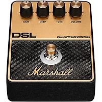 Marshall DSL Overdrive Effects Pedal Black and Gold