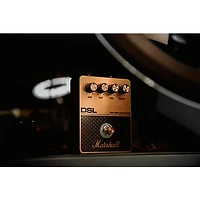 Marshall DSL Overdrive Effects Pedal Black and Gold