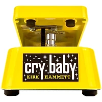 Dunlop Kirk Hammett Cry Baby Wah Pedal Yellow Sparkle Edition