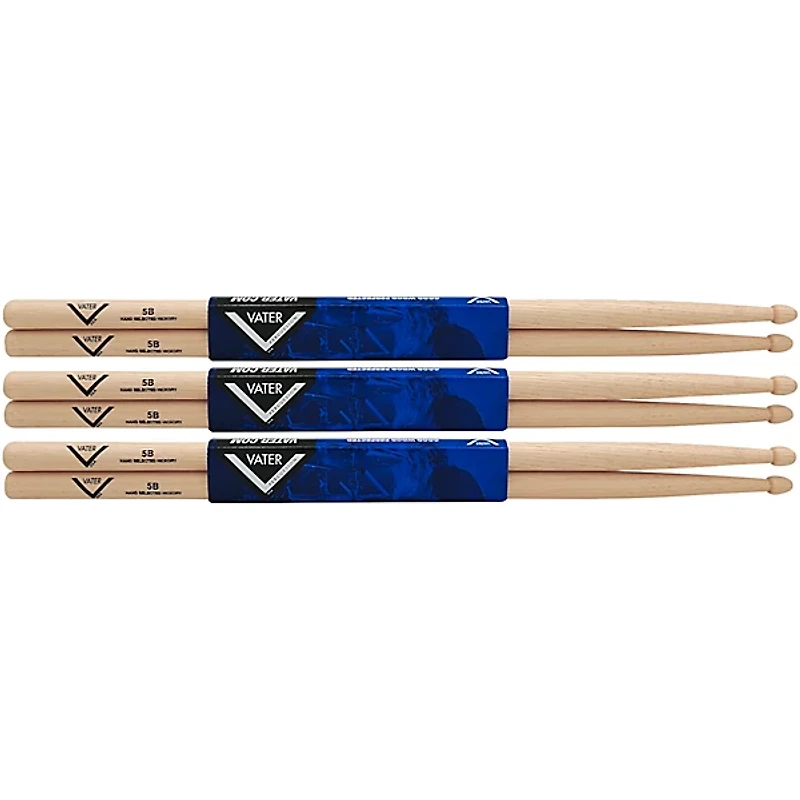 Vater Hickory Drum Sticks 3-Pack